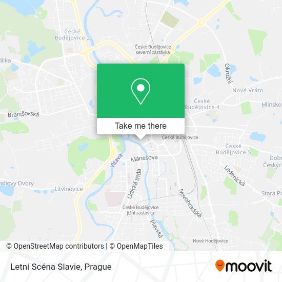 Letní Scéna Slavie map