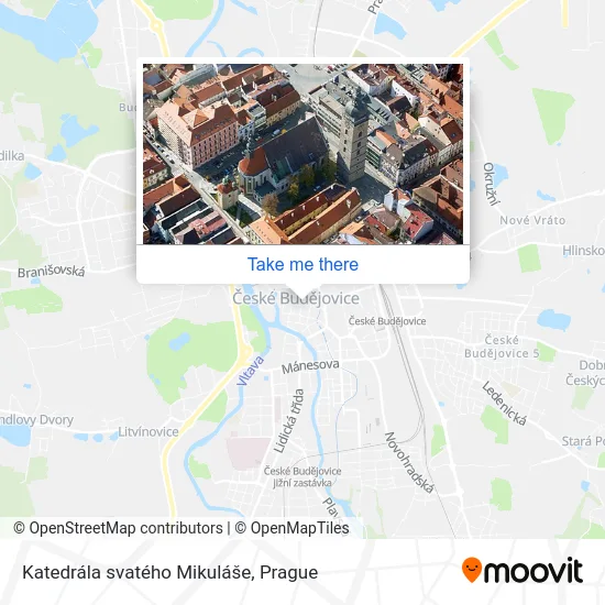 Карта Katedrála svatého Mikuláše