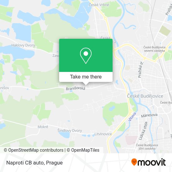 Карта Naproti CB auto