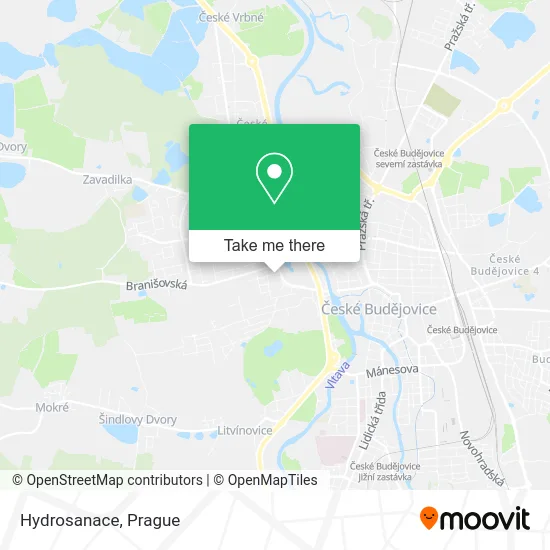 Карта Hydrosanace