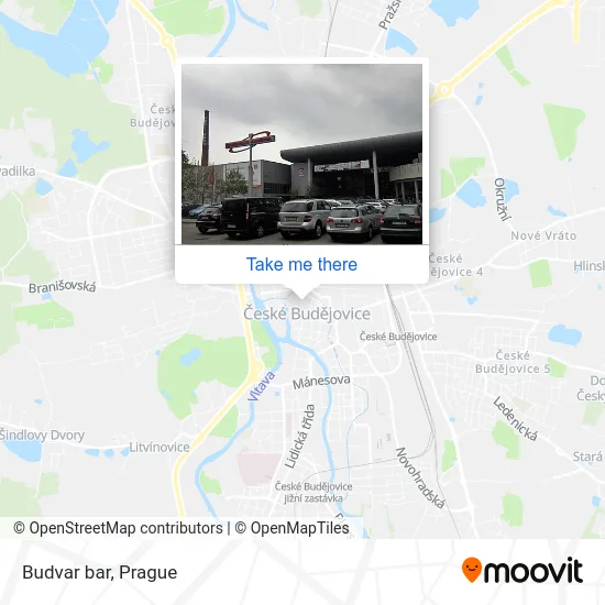 Карта Budvar bar