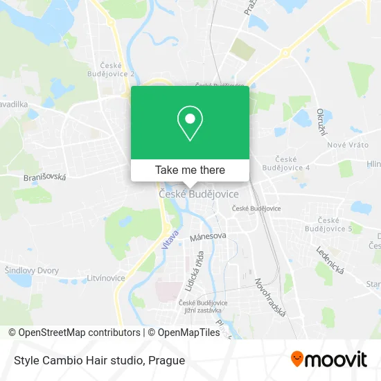 Карта Style Cambio Hair studio