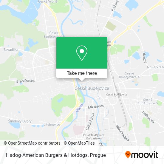 Hadog-American Burgers & Hotdogs map
