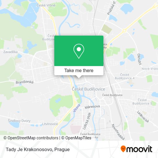 Tady Je Krakonosovo map