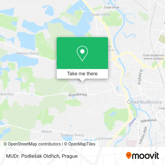 MUDr. Podlešák Oldřich map