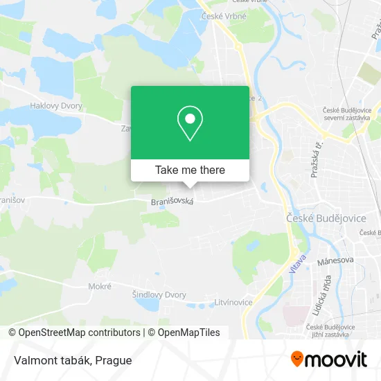 Карта Valmont tabák