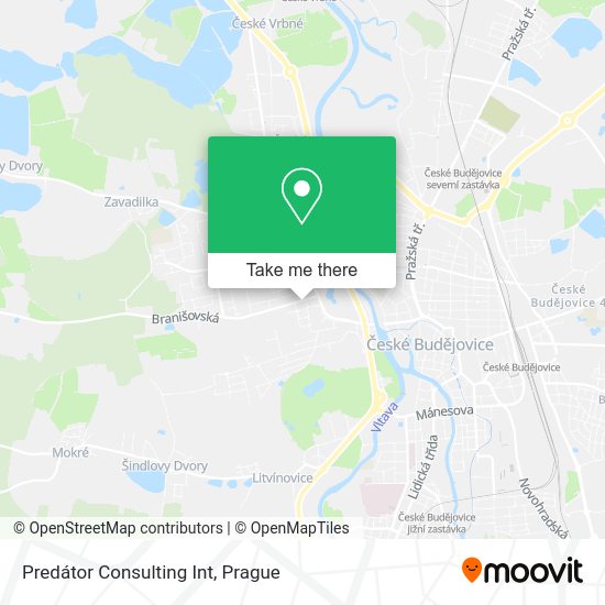 Карта Predátor Consulting Int