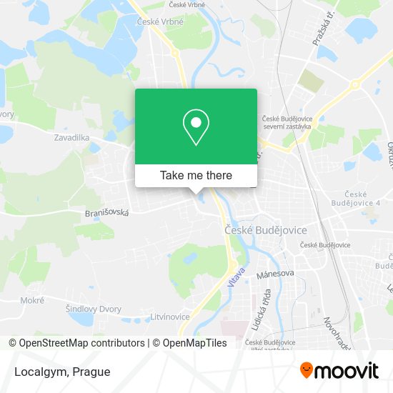 Localgym map