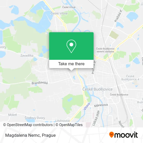 Карта Magdalena Nemc