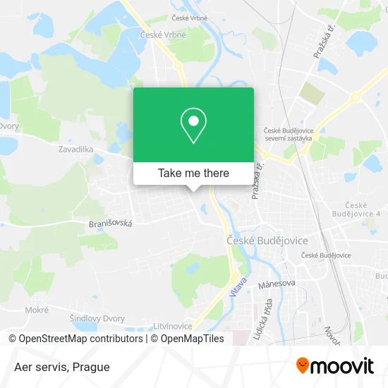 Карта Aer servis