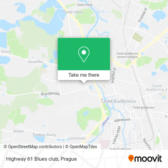 Highway 61 Blues club map