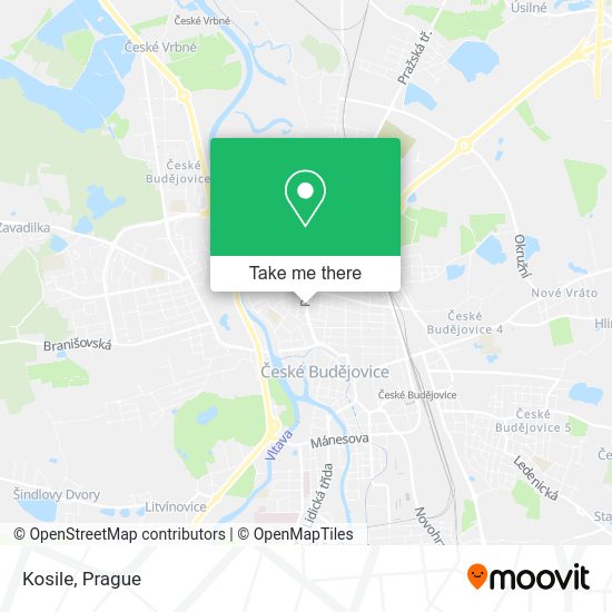 Карта Kosile