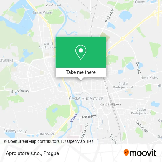 Карта Apro store s.r.o.