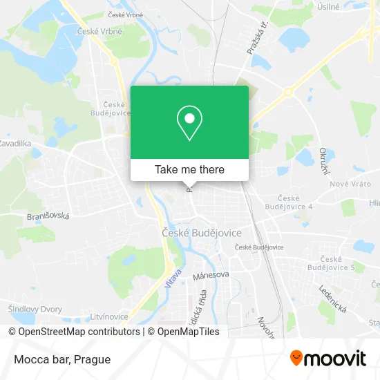 Карта Mocca bar