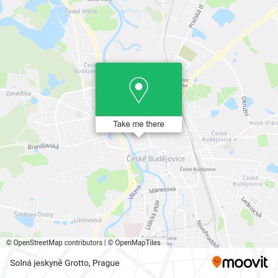 Solná jeskyně Grotto map