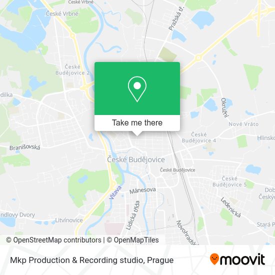 Карта Mkp Production & Recording studio