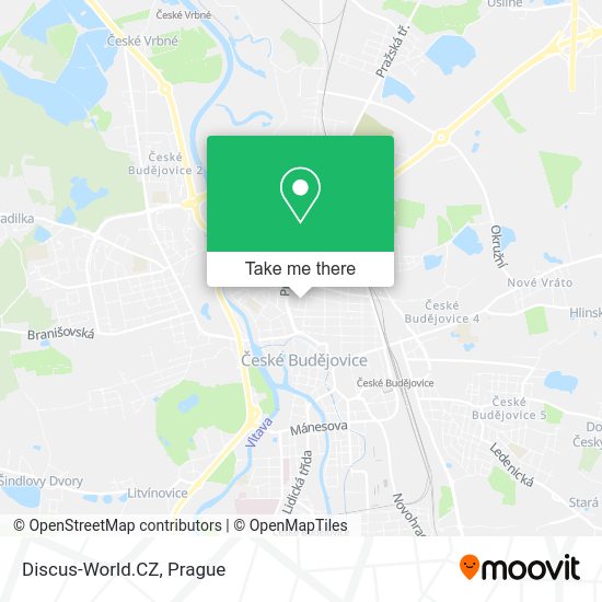 Карта Discus-World.CZ