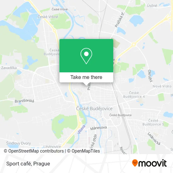 Карта Sport café