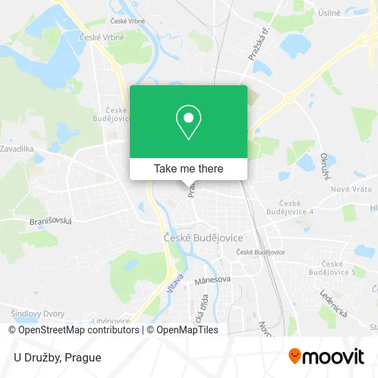 Карта U Družby