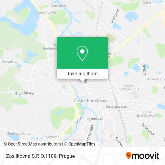 Карта Zasilkovna S.R.O.1109