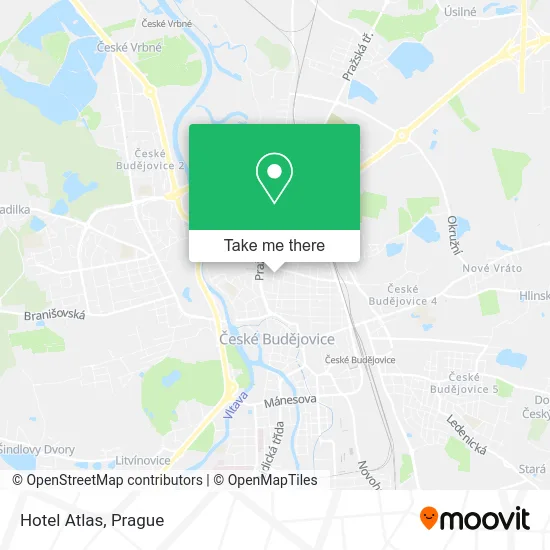 Карта Hotel Atlas