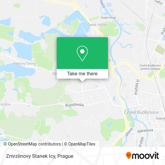 Карта Zmrzlinovy Stanek Icy