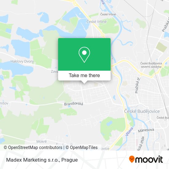 Карта Madex Marketing s.r.o.