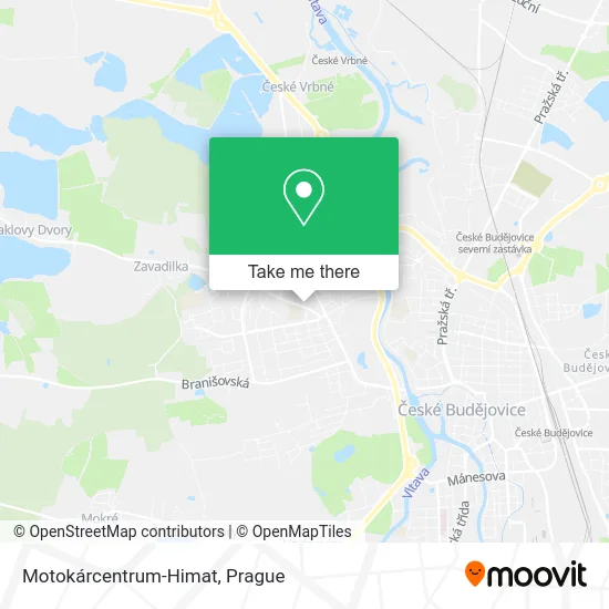 Карта Motokárcentrum-Himat