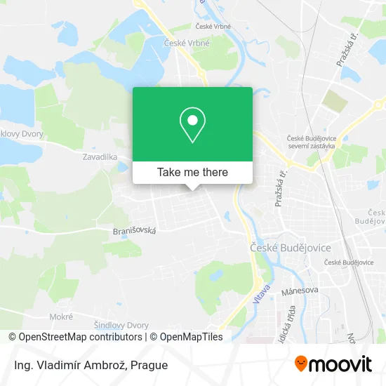 Карта Ing. Vladimír Ambrož