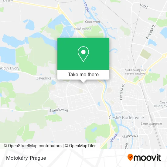 Карта Motokáry