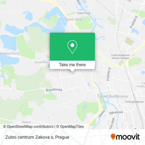 Zubni centrum Zakova s map