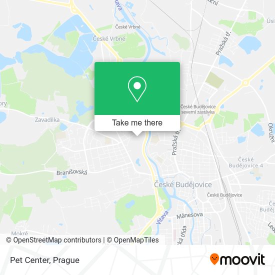 Карта Pet Center