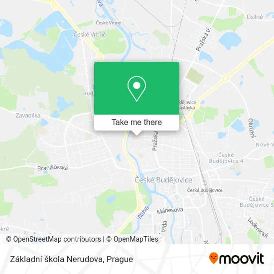 Základní škola Nerudova map
