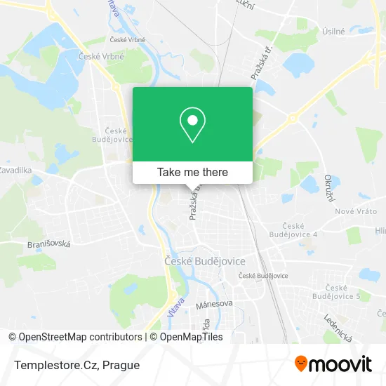 Карта Templestore.Cz