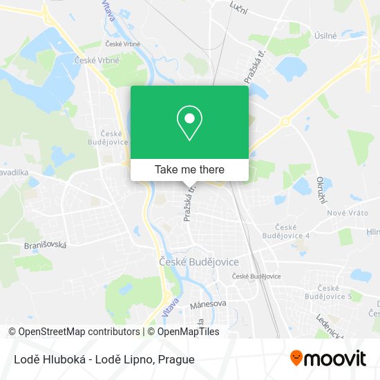 Lodě Hluboká - Lodě Lipno map
