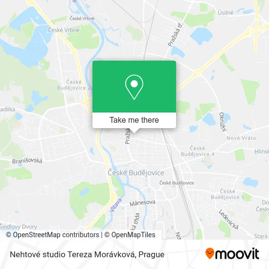 Карта Nehtové studio Tereza Morávková