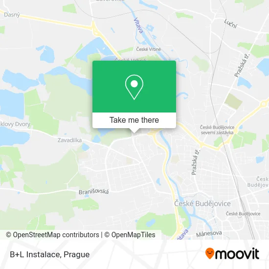 Карта B+L Instalace