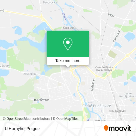 Карта U Hornyho