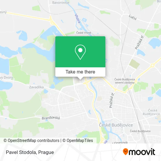 Карта Pavel Stodola