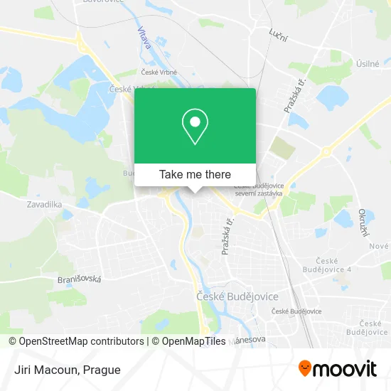 Карта Jiri Macoun