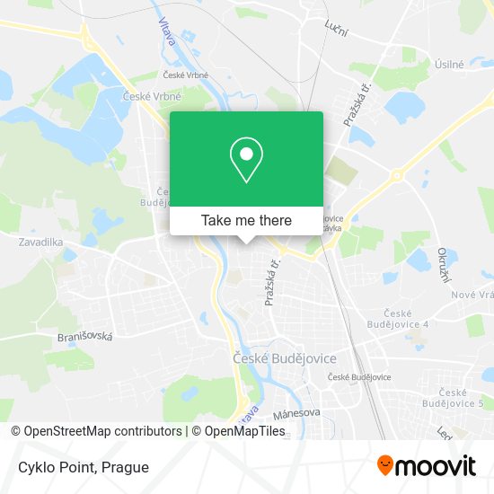 Карта Cyklo Point