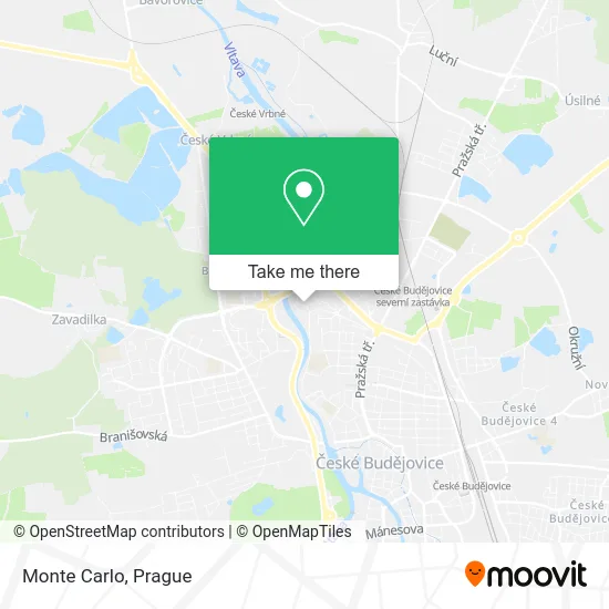 Карта Monte Carlo