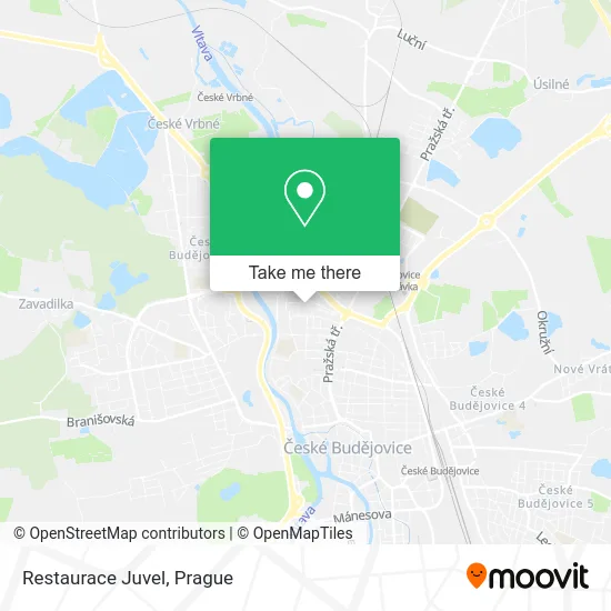 Карта Restaurace Juvel