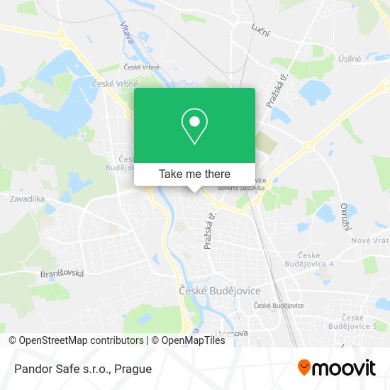 Карта Pandor Safe s.r.o.
