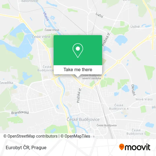 Карта Eurobyt ČR