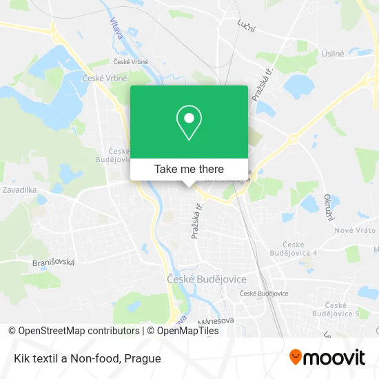 Карта Kik textil a Non-food