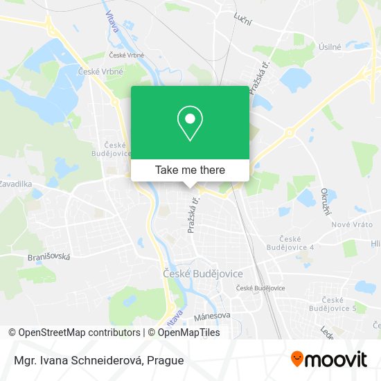 Mgr. Ivana Schneiderová map