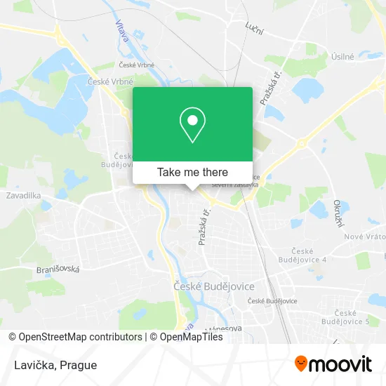 Карта Lavička