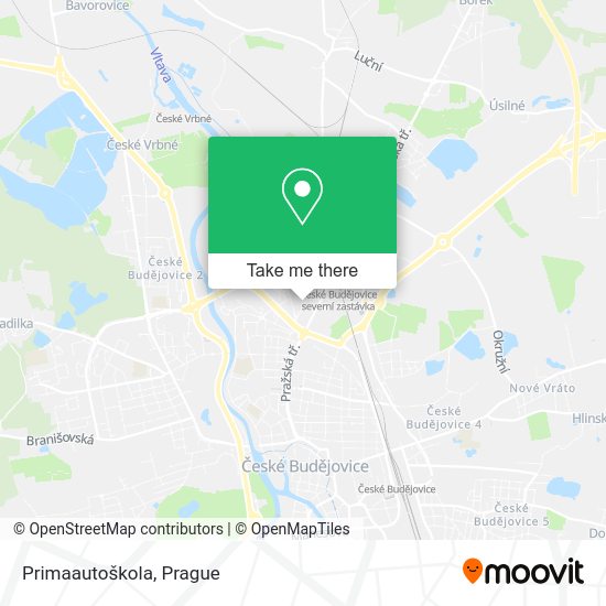 Карта Primaautoškola
