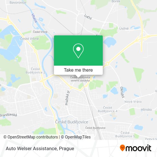 Карта Auto Welser Assistance